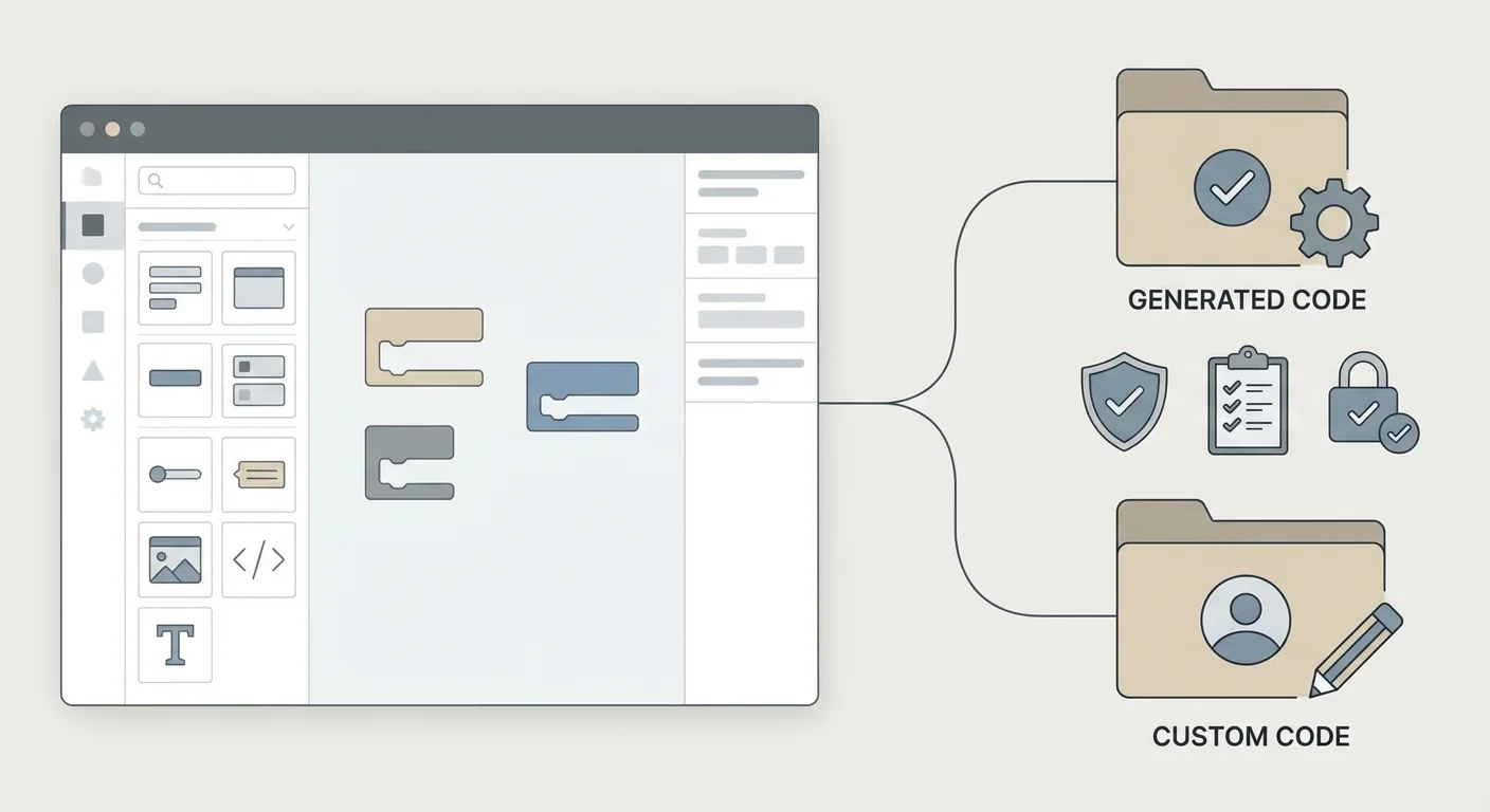 Keep exported source code in sync with clear governance rules | AppMaster