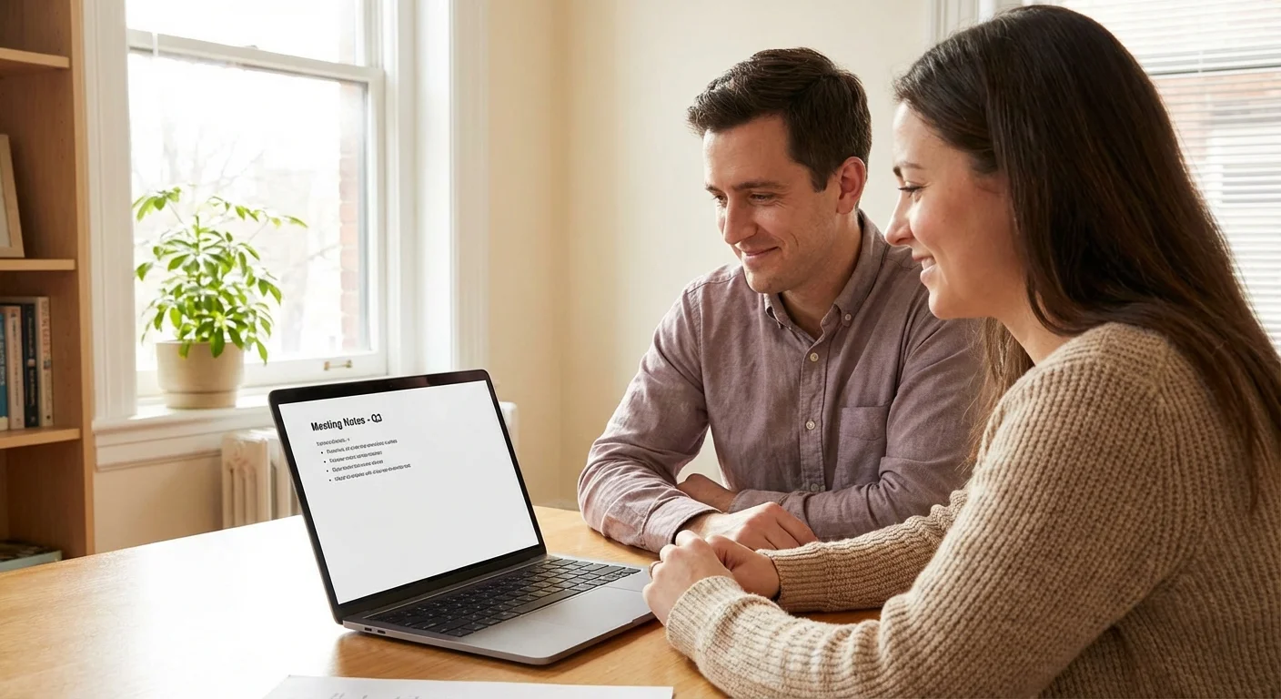 One-on-one notes app for private coaching and shared actions