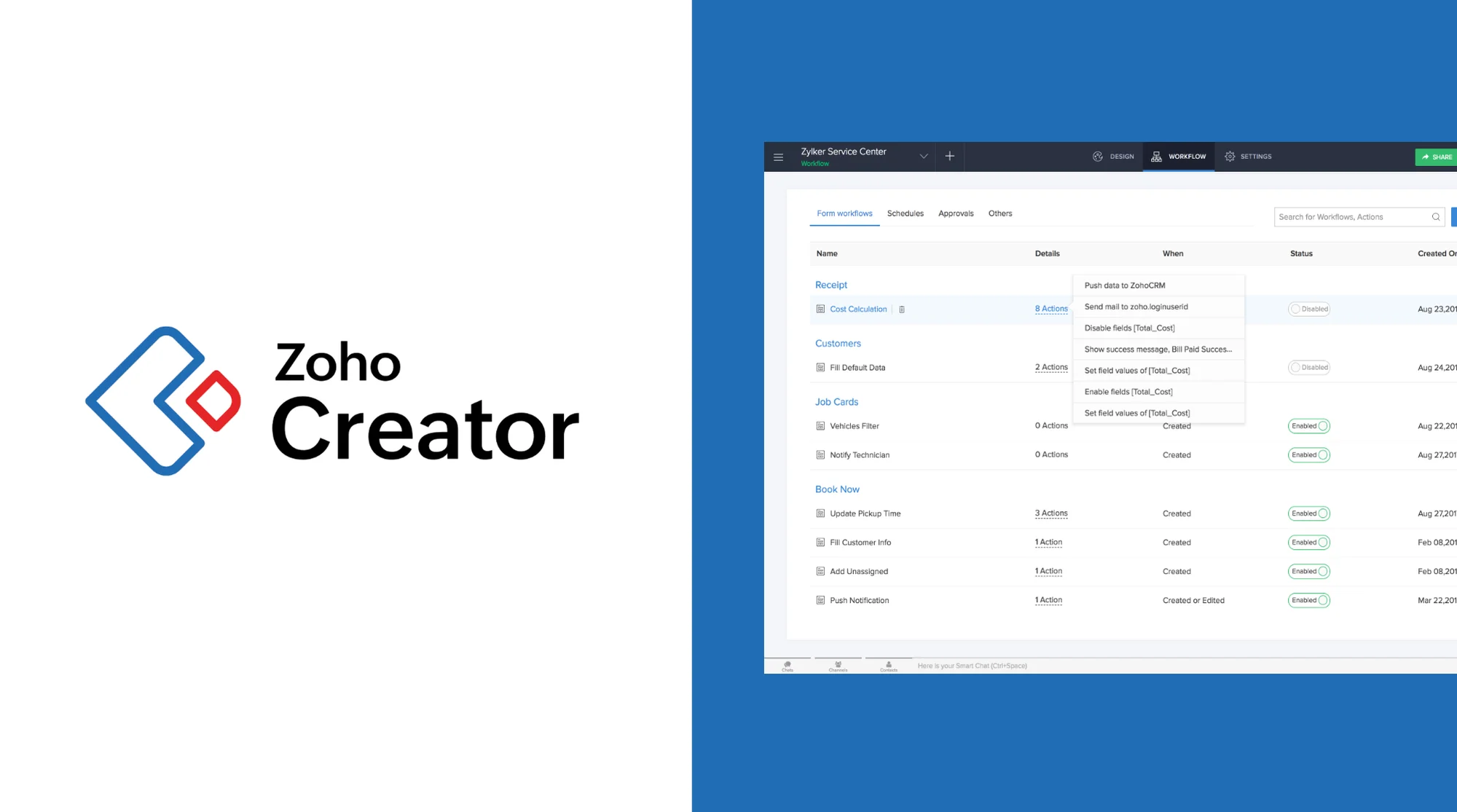 Zoho Creator