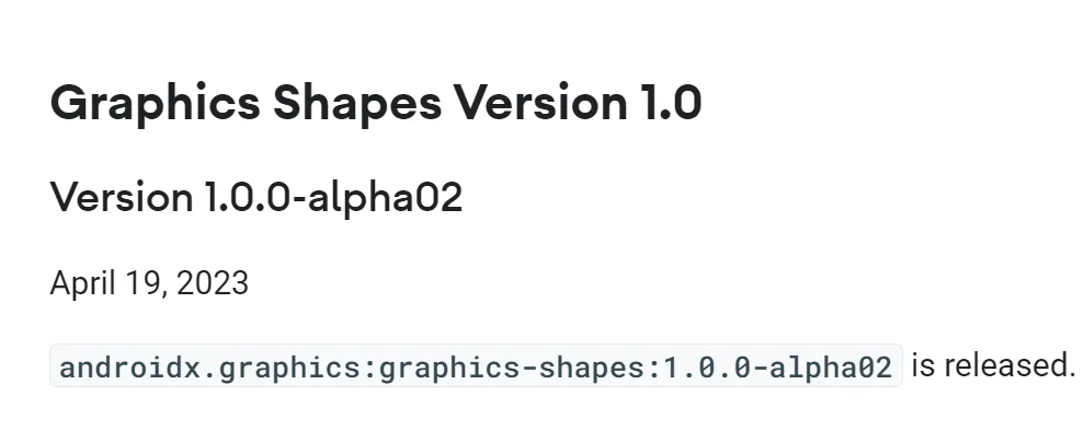 介绍 Android 的 Graphics Shapes v1.0：面向开发人员的增强功能 | AppMaster