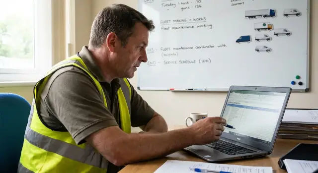 Fleet Service Interval Tracker: Next Due, Parts, and Costs