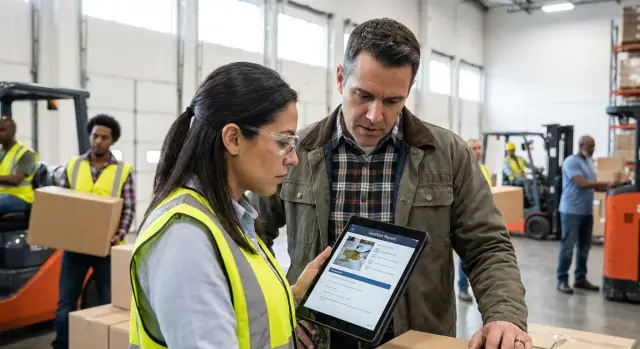 Workplace safety incident logbook app for fast reporting