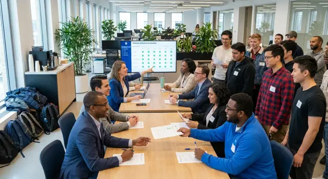 季節採用の大量採用向けオンボーディングアプリ