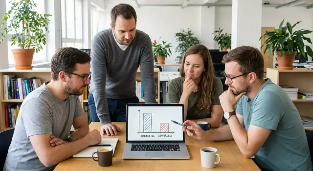 用于突发负载的 Kubernetes 与无服务器函数比较