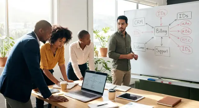 Single customer profile schema for CRM, billing, and support