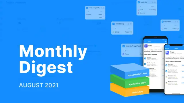 AppMaster.io no-code platform updates | August 2021