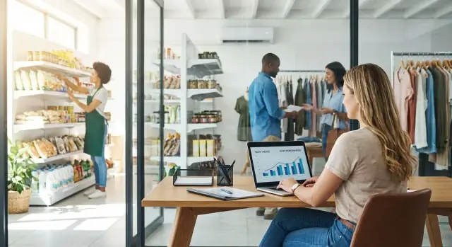 Multi-location setup for small chains: branches, staff, customers