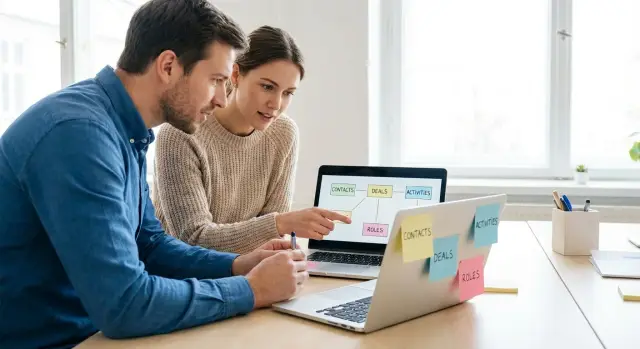 适合小团队且保持简单的轻量级 CRM 架构