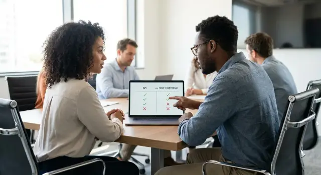 用于应用内助手的 OpenAI API 与自托管 LLMs 对比