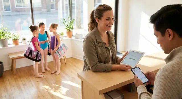 Dance studio attendance tracker for rosters, check-in, schedules