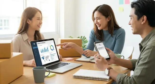 Shipment tracking dashboard for customer notifications that work