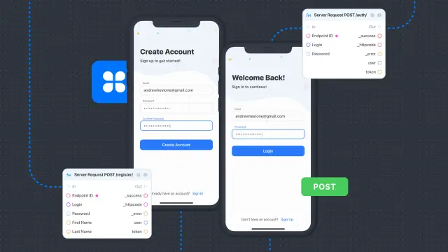 Authorization and Registration in AppMaster