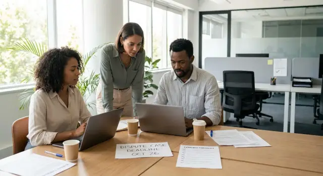 Chargeback dispute workflow: evidence, deadlines, and statuses