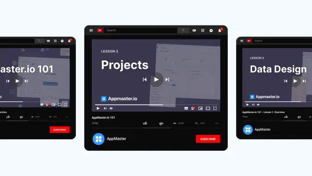The AppMaster.io video course is already on Youtube!