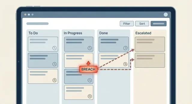 SLA timers and escalations: maintainable workflow modeling