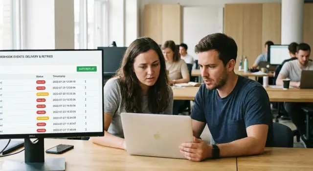 Webhook 重试 与 手动 回放：更安全的恢复设计