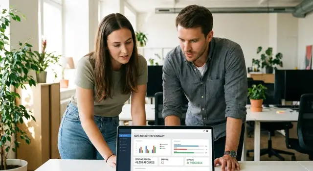 Safe bulk actions with preview and rollback for admins