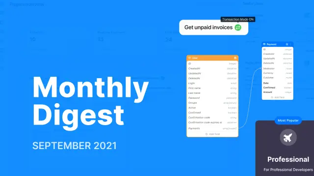 AppMaster.io no-code platform updates | September 2021