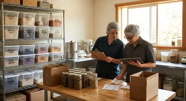 Lot and Expiry Traceability App for Small Food Producers