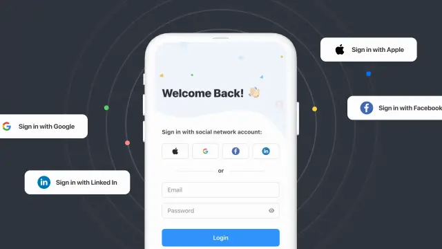 Registration and authorization through social networks
