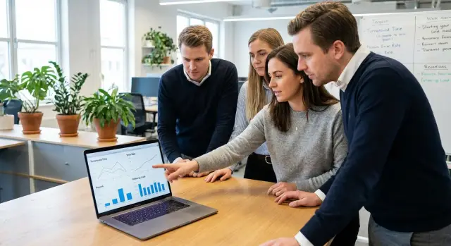 実際の成果を示す内部アプリ導入指標