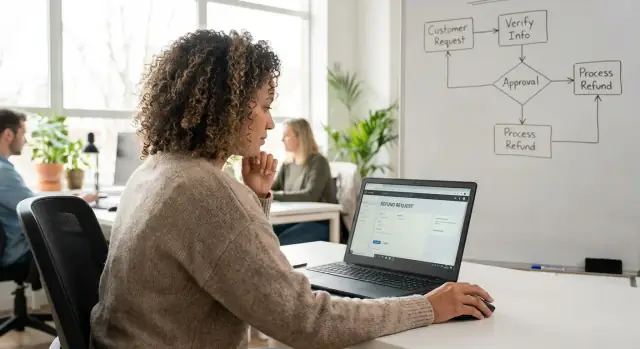 Refund approval workflow for customer support teams that scales