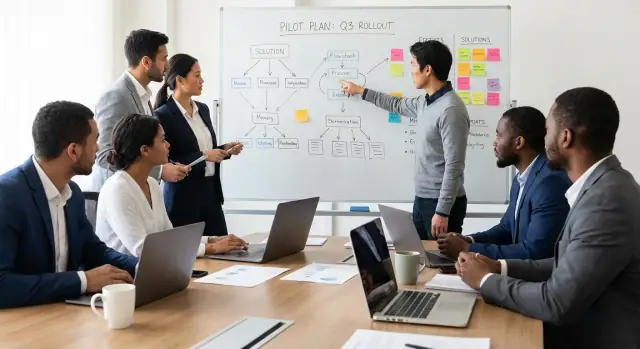 Internal pilot program for new tools: plan, metrics, rollout