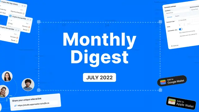 AppMaster No-Code Platform Latest Updates | July 2022