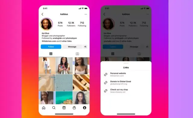 Instagram Expands Link Options in Bio, Challenging Linktree's Dominance