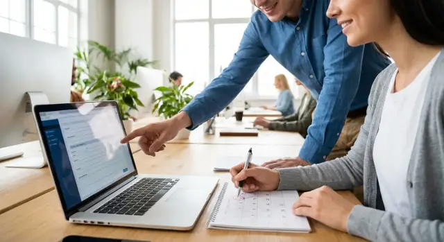 Delegated approvals workflow with clear OOO escalation