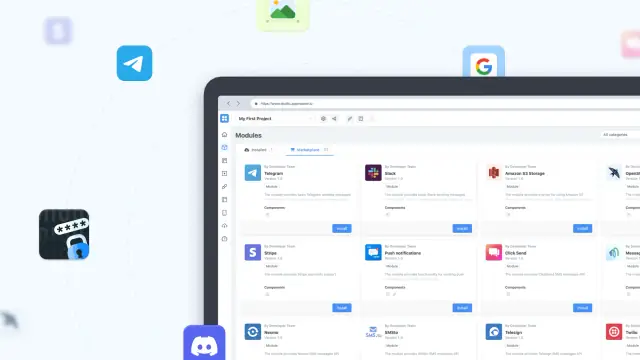 Appmaster.io মডিউল ওভারভিউ