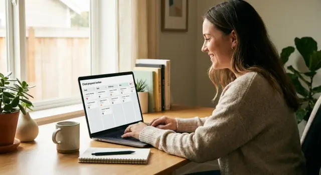 Proposal pipeline app for freelancers: Draft to Won/Lost