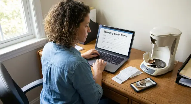 Warranty claim tracker for product-based businesses